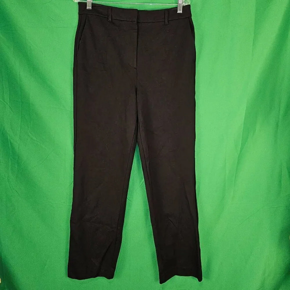 Boden Womens Black Pimlico Ponte Trousers Pants 10 Regular - Picture 1 of 6